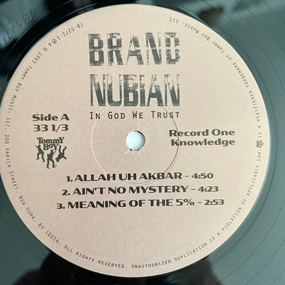 Brand Nubian : In God We Trust (LP, 2 x)