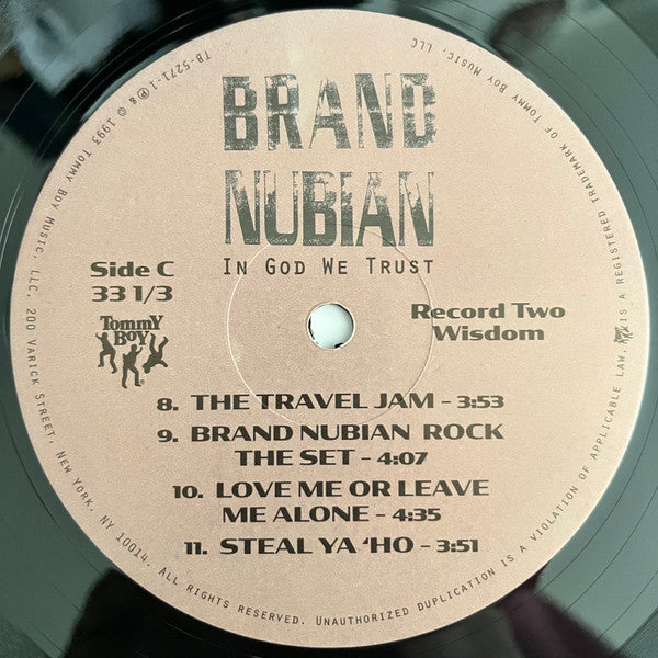 Brand Nubian : In God We Trust (LP, 2 x)