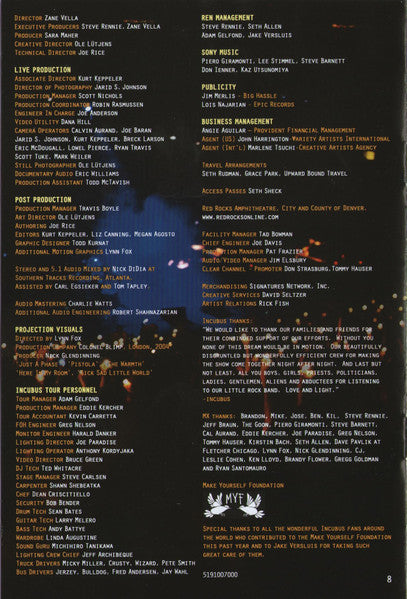 Incubus (2) : Alive At Red Rocks (DVD-V, PAL + CD)