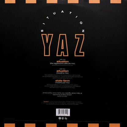 Yazoo : Situation (Remix) (12", Maxi)