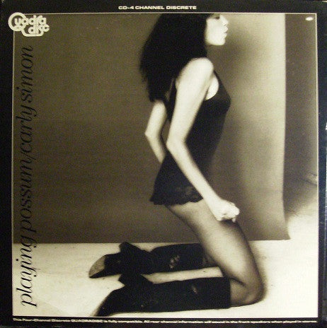 Carly Simon : Playing Possum (LP, Album, Quad)