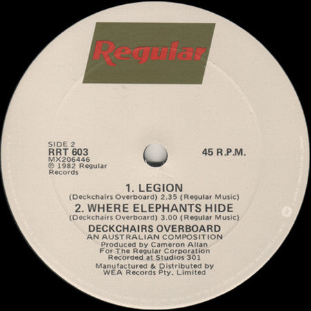 Deckchairs Overboard : Deckchairs Overboard (12")