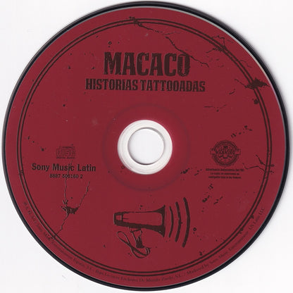 Macaco : Historias Tattooadas (CD, Album)