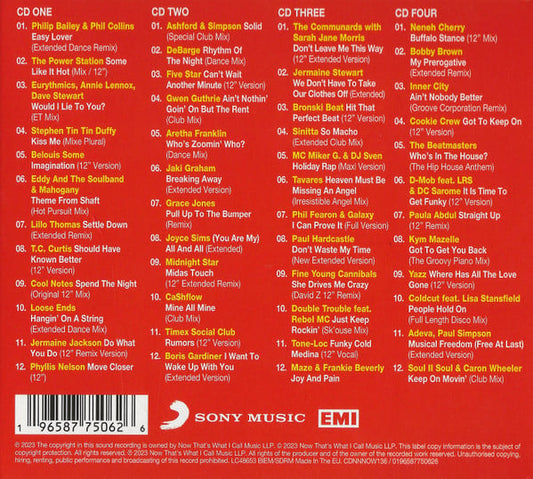 Various : Now Dance The 80s (4xCD, Comp)