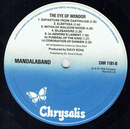 Mandalaband : The Eye Of Wendor: Prophecies (LP, Album)