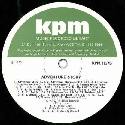 Various : The Hunter (Drama Suite) / Adventure Story (LP)