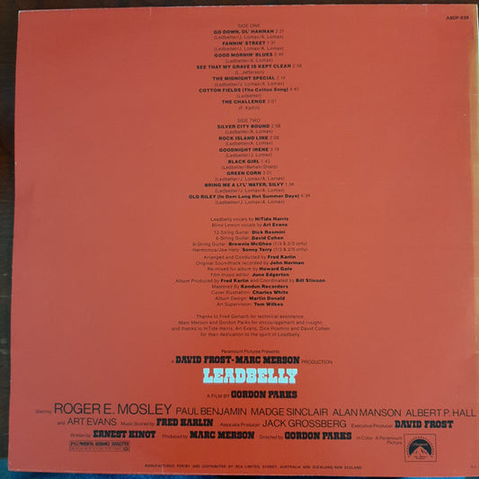 Fred Karlin : Leadbelly (LP)