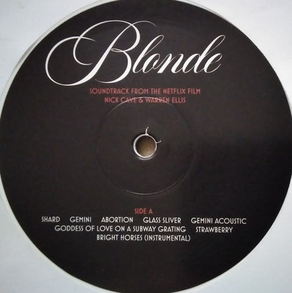 Nick Cave & Warren Ellis : Blonde (Soundtrack From The Netflix Film) (LP, Whi)