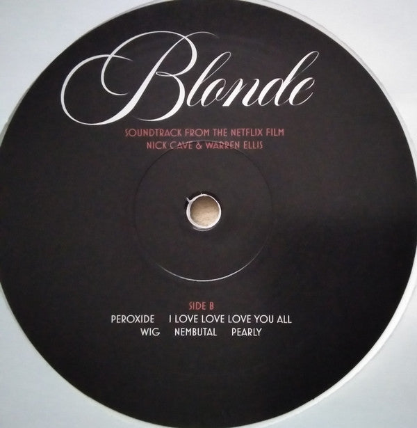 Nick Cave & Warren Ellis : Blonde (Soundtrack From The Netflix Film) (LP, Whi)