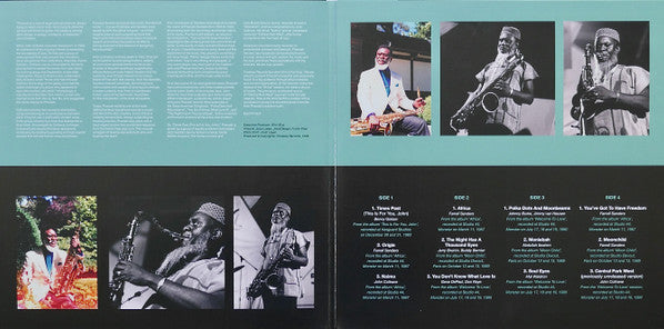 Pharoah Sanders : Great Moments With Pharoah Sanders (2xLP, Comp, Ltd, Num, RE, Tra)