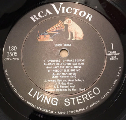 Henri René And His Orchestra : Show Boat (LP)