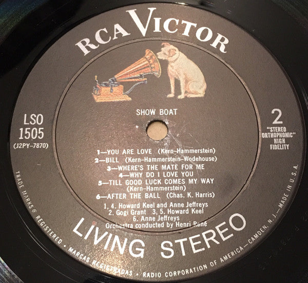 Henri René And His Orchestra : Show Boat (LP)