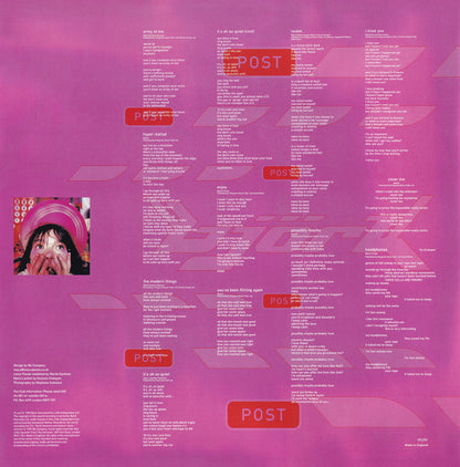 Björk : Post (LP, Album, RE)