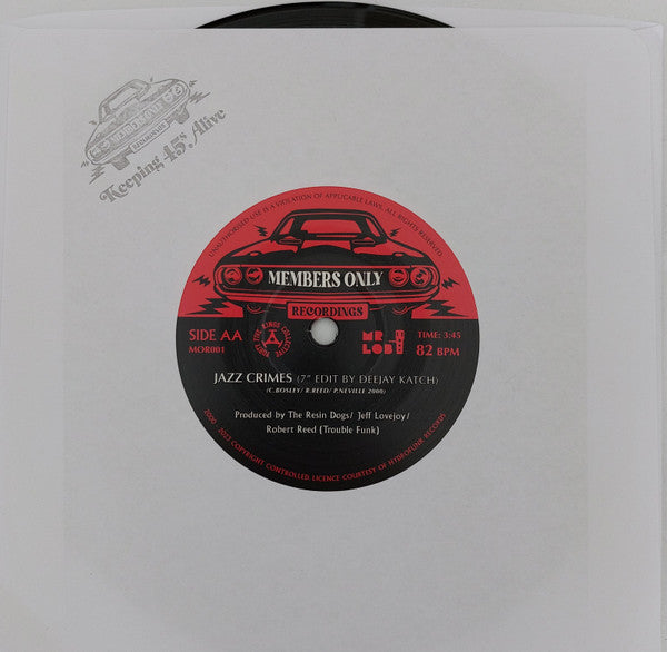 Deejay Katch, Resin Dogs : Make My 45 The P Funk / Jazz Crimes (7")