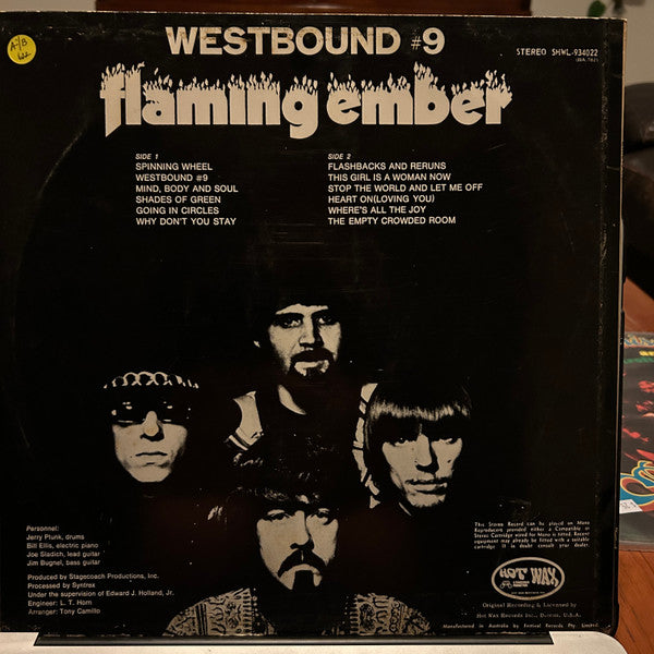 Flaming Ember : Westbound #9 (LP)