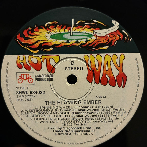 Flaming Ember : Westbound #9 (LP)