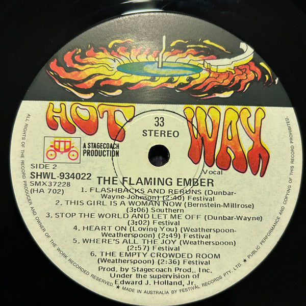Flaming Ember : Westbound #9 (LP)