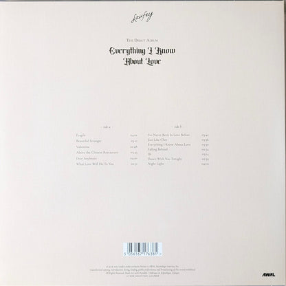 Laufey (2) : Everything I Know About Love (LP, Album)