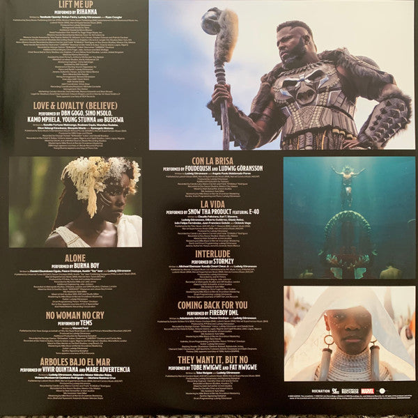 Various : Black Panther: Wakanda Forever - Music From And Inspired By (2xLP, Comp, Ltd)