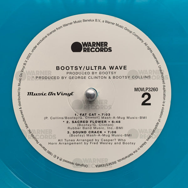 Bootsy Collins : Ultra Wave (LP, Album, Ltd, Num, RE, Tur)