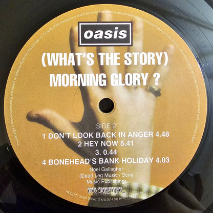 Oasis (2) : (What's The Story) Morning Glory ? (2xLP, RE, RM, Tri)