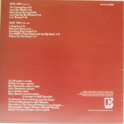 Doors* : L.A. Woman (LP, Album, RP)