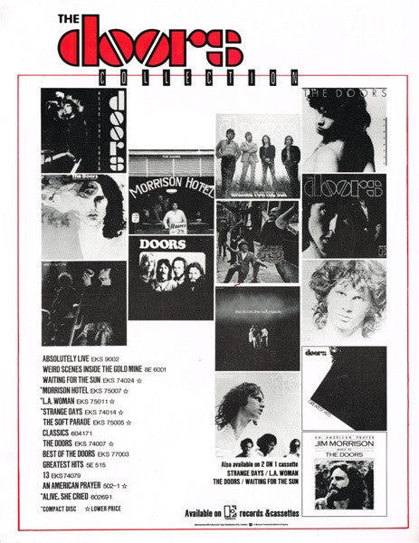 Doors* : L.A. Woman (LP, Album, RP)