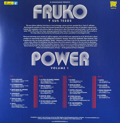 Fruko Y Sus Tesos : Fruko Power Vol.1: Rarities & Deep Album Cuts 1970-1974 (2xLP, Comp)