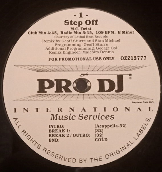 Various : OzzMixx 1 (12", Promo)