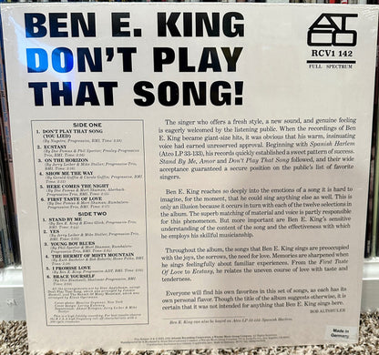 Ben E. King : Don't Play That Song (LP, Mono, Ltd, Cle)