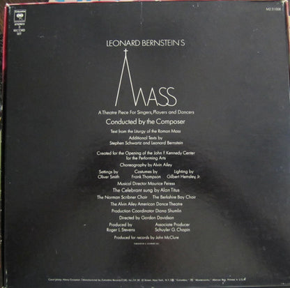 Leonard Bernstein : Mass (2xLP + Box)