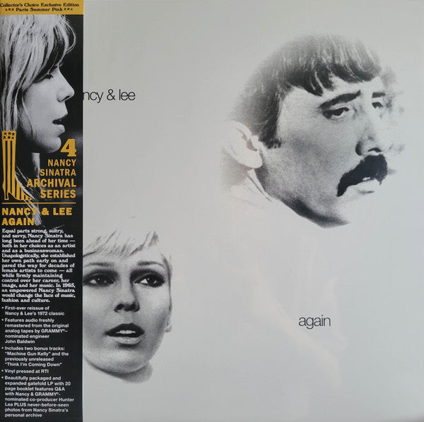 Nancy Sinatra & Lee Hazlewood : Nancy & Lee Again (LP, Ltd, RE, RM, Par)