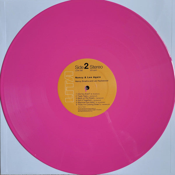 Nancy Sinatra & Lee Hazlewood : Nancy & Lee Again (LP, Ltd, RE, RM, Par)
