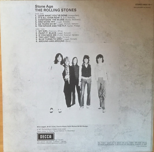 The Rolling Stones : Stone Age (LP, Comp, RE, Dar)