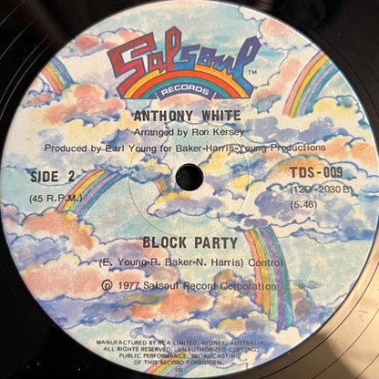 Anthony White : I Can't Turn You Loose / Block Party (12")
