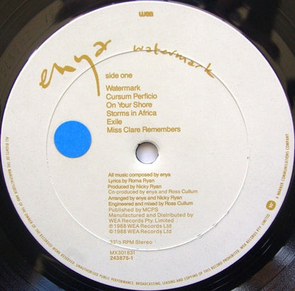 Enya : Watermark (LP, Album)