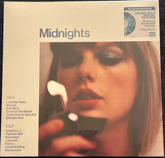 Taylor Swift : Midnights (LP, Album, RP, S/Edition, Blu)