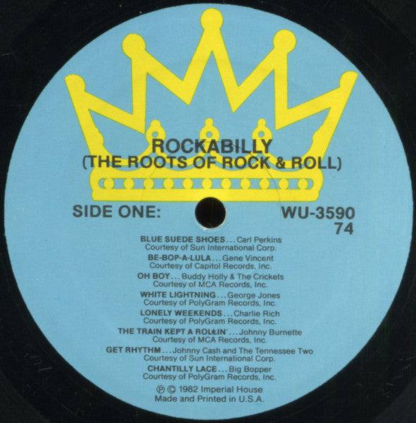 Various : Rockabilly (The Roots Of Rock & Roll) (LP, Comp)