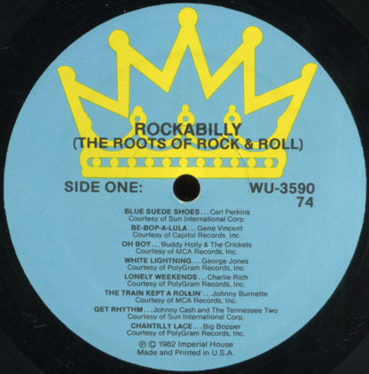 Various : Rockabilly (The Roots Of Rock & Roll) (LP, Comp)
