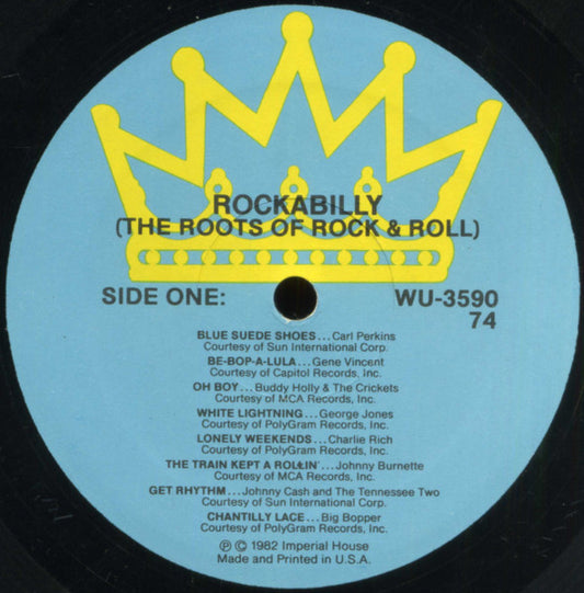 Various : Rockabilly (The Roots Of Rock & Roll) (LP, Comp)