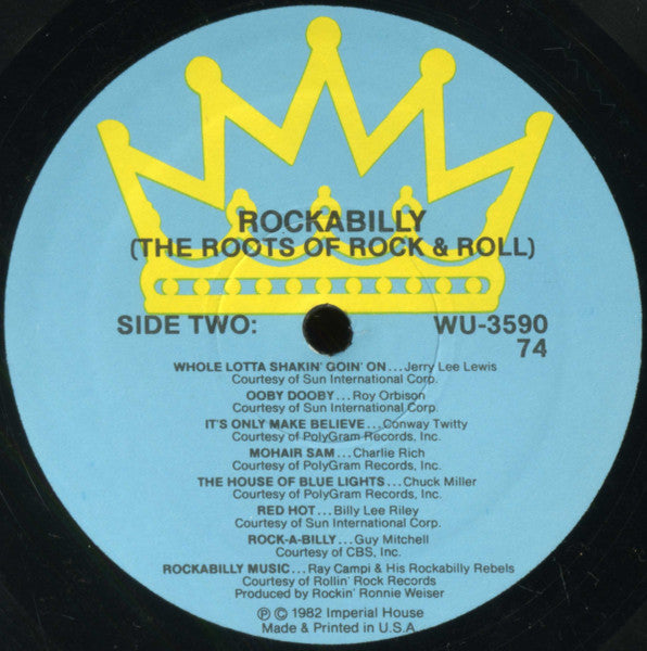 Various : Rockabilly (The Roots Of Rock & Roll) (LP, Comp)