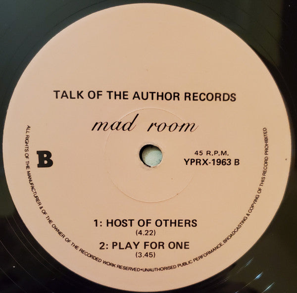 Mad Room* : The Cruelty Of Beauty (12", EP)