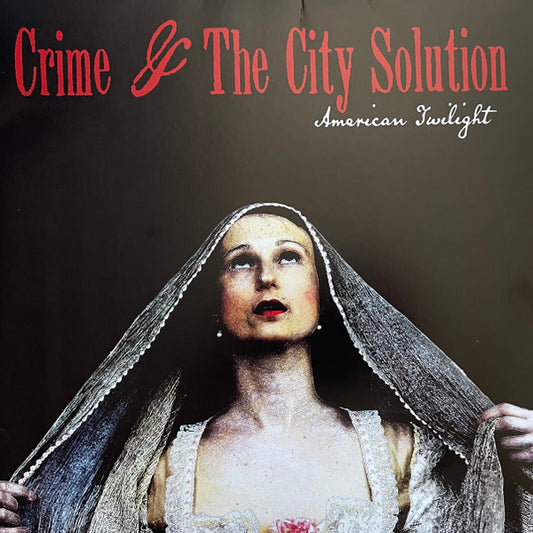 Crime & The City Solution : American Twilight (LP, Album, Red)