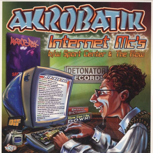 Akrobatik : Internet MC's / The Flow / Sport Center (12", Single)