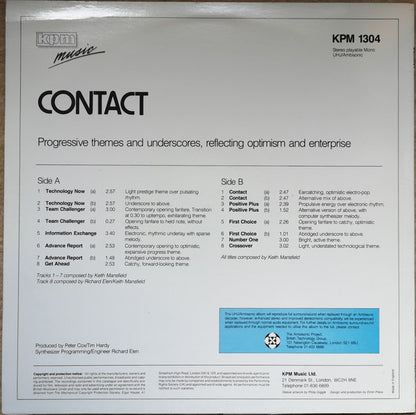 Keith Mansfield / Richard Elen : Contact (LP, Amb)
