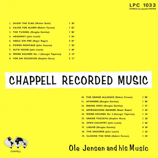 Ole Jensen And His Music : Chappell Recorded Music (LP)