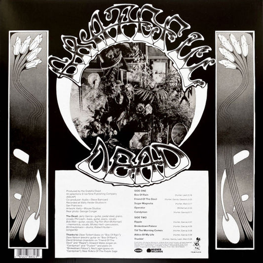 The Grateful Dead : American Beauty (LP, Album, RE, RM, RP, Whi)