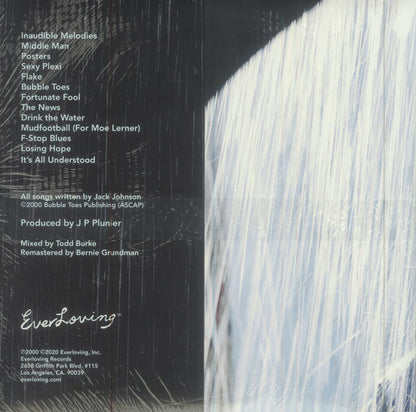 Jack Johnson : Brushfire Fairytales (LP, Album, RE, RM, 20t)