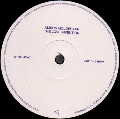 Alison Goldfrapp : The Love Invention (LP, Album)