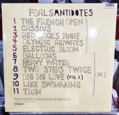 Foals : Antidotes (LP, Album, RE)